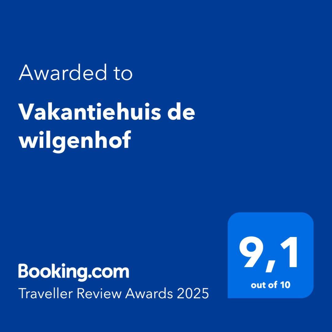 Vakantiehuis De Wilgenhof Wetering Kültér fotó